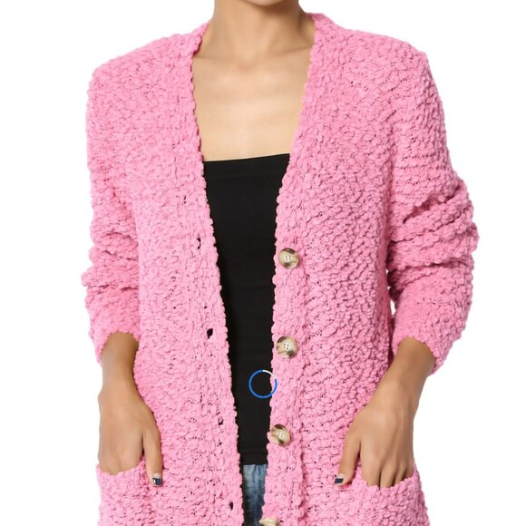 Pink Super Soft Cardigan Size XL - Picture 1 of 8